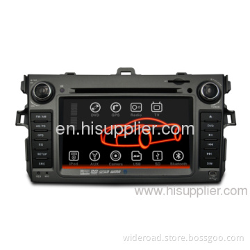 7" Car Dvd Player Gps Navigation Bt Dvb-t Mp3/4 Mpeg Radio Ipod Am/fm Tv Vcd Cd Usb Sd Slot 
